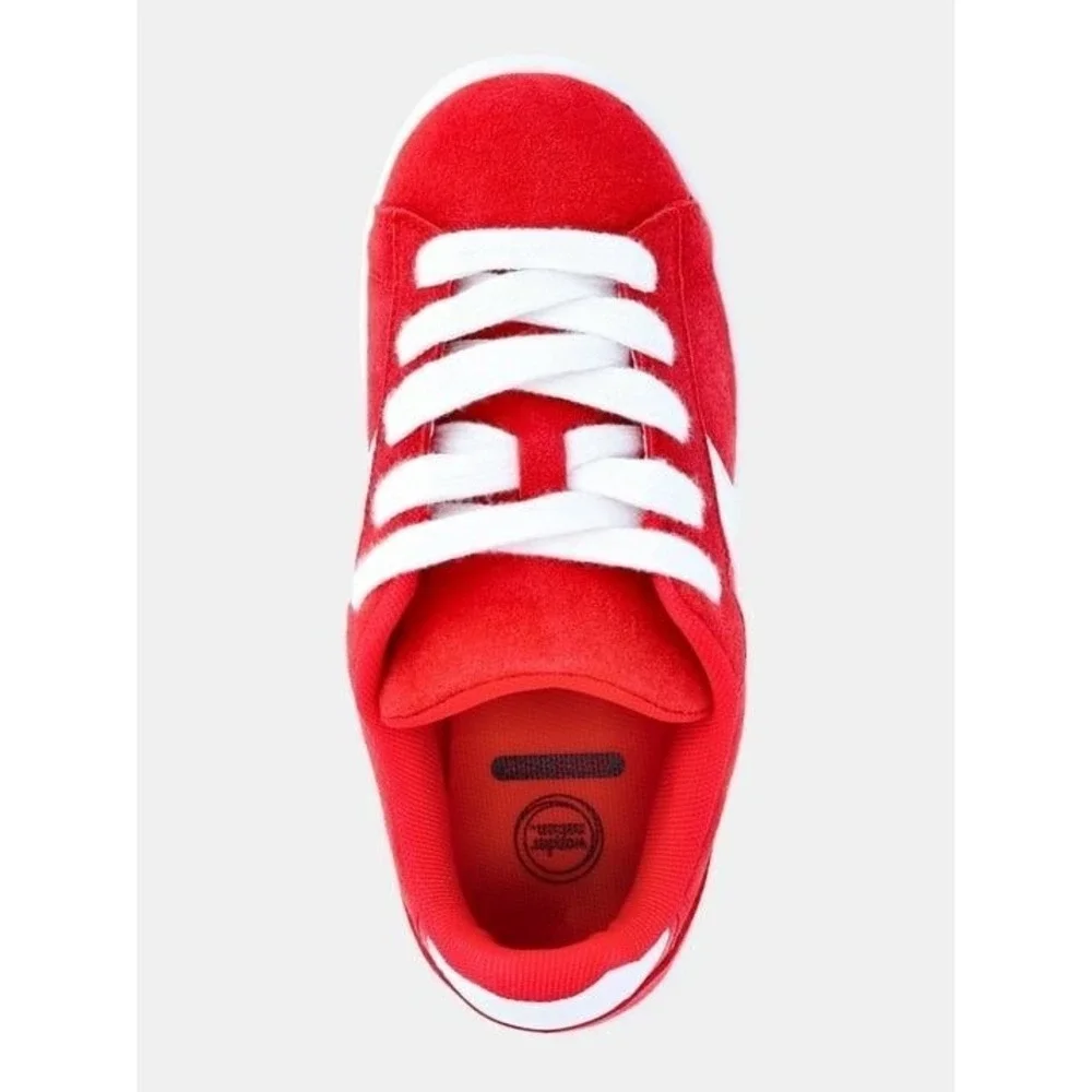 Wonder Nation Chunky Skate‎ Sneaker Red White Big Kid Size 5